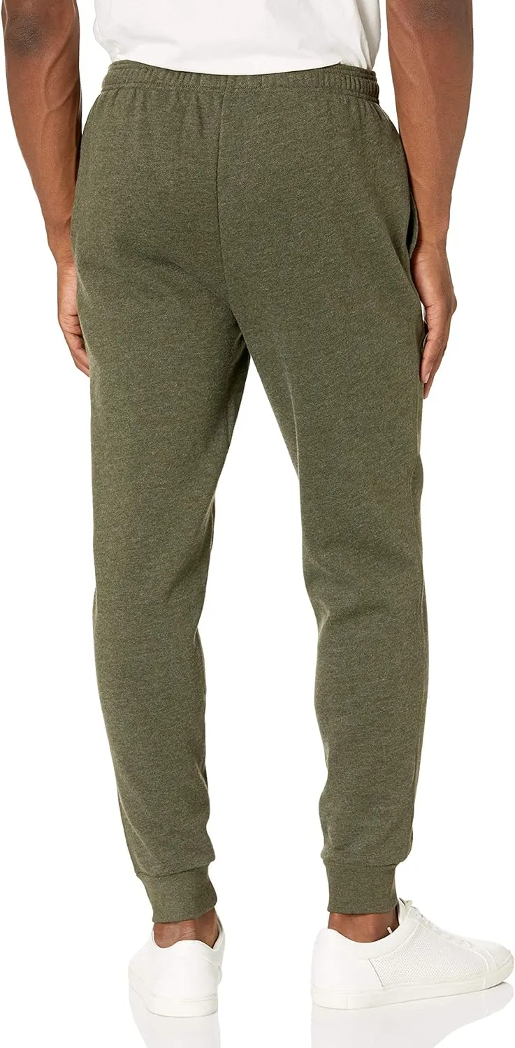 Amazon Essentials Men's Relaxed Joggers Sweatpants, Fleece, Comfortable Fit