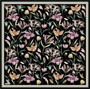 Armine Kelsey Floral Silk Scarf No. 38