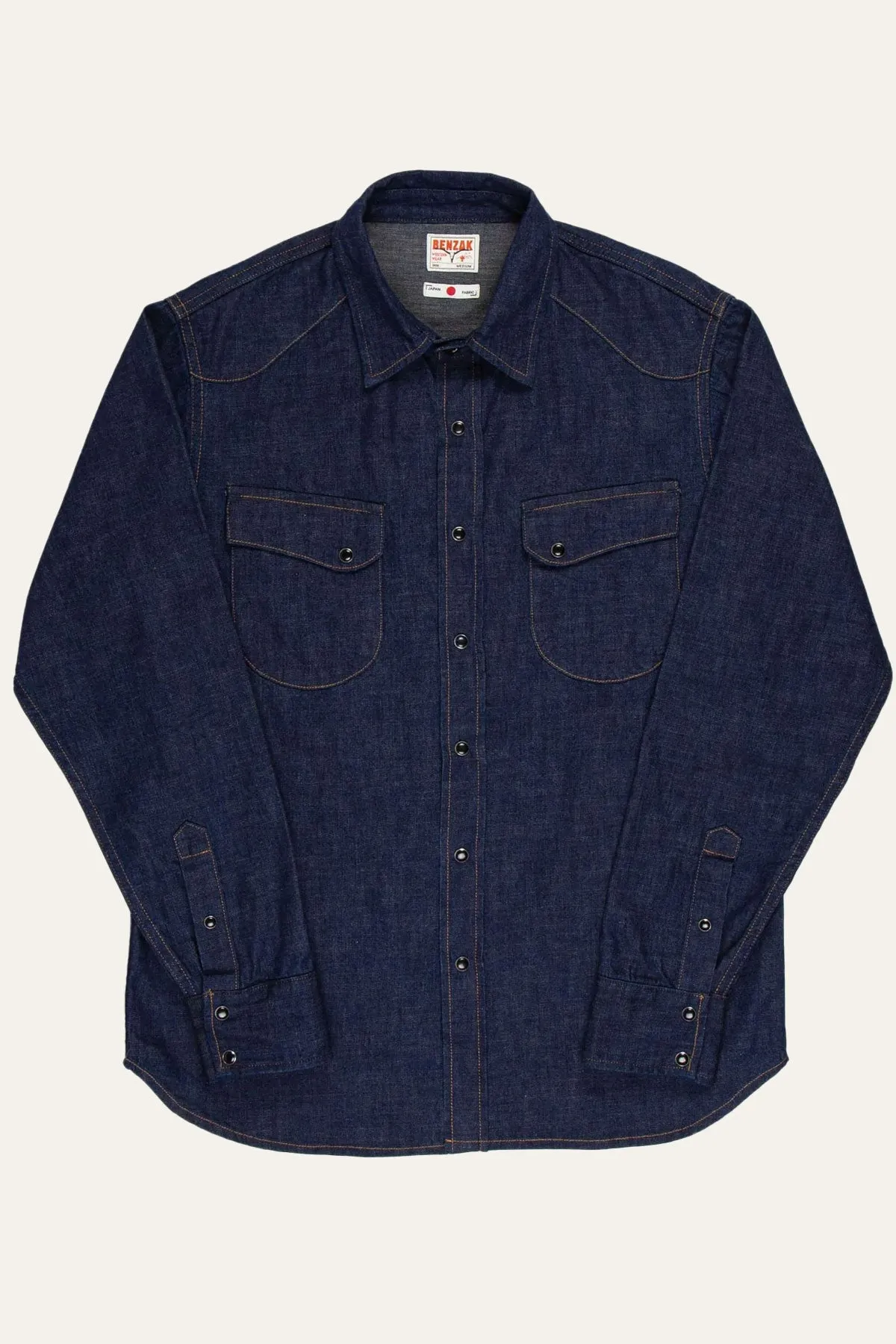 Benzak - 8 oz. Tinted Denim Western Shirt