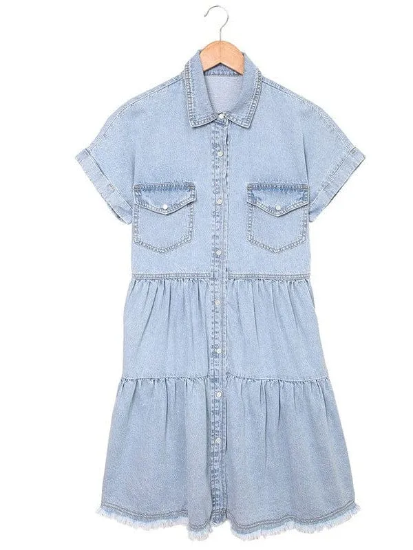 Black Denim Dress