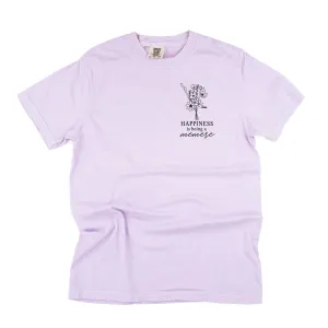Bouquet Style - Happiness is Being a MEMERE - SHORT SLEEVE COMFORT COLORS TEE