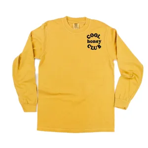 COOL Honey CLUB - Pocket Design - LONG SLEEVE COMFORT COLORS TEE