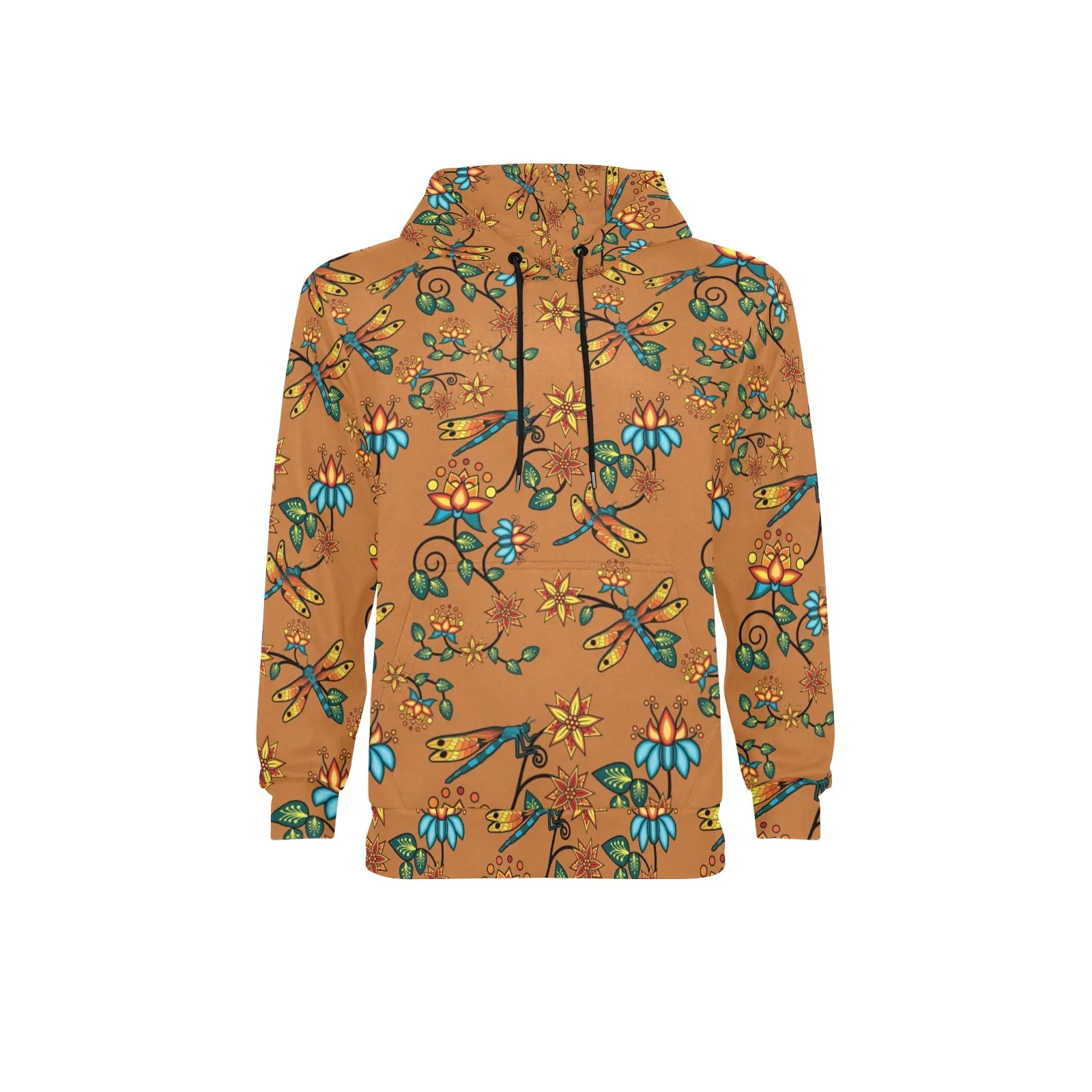 Dragon Lily Sierra Men's Long Sleeve Fleece Hoodie