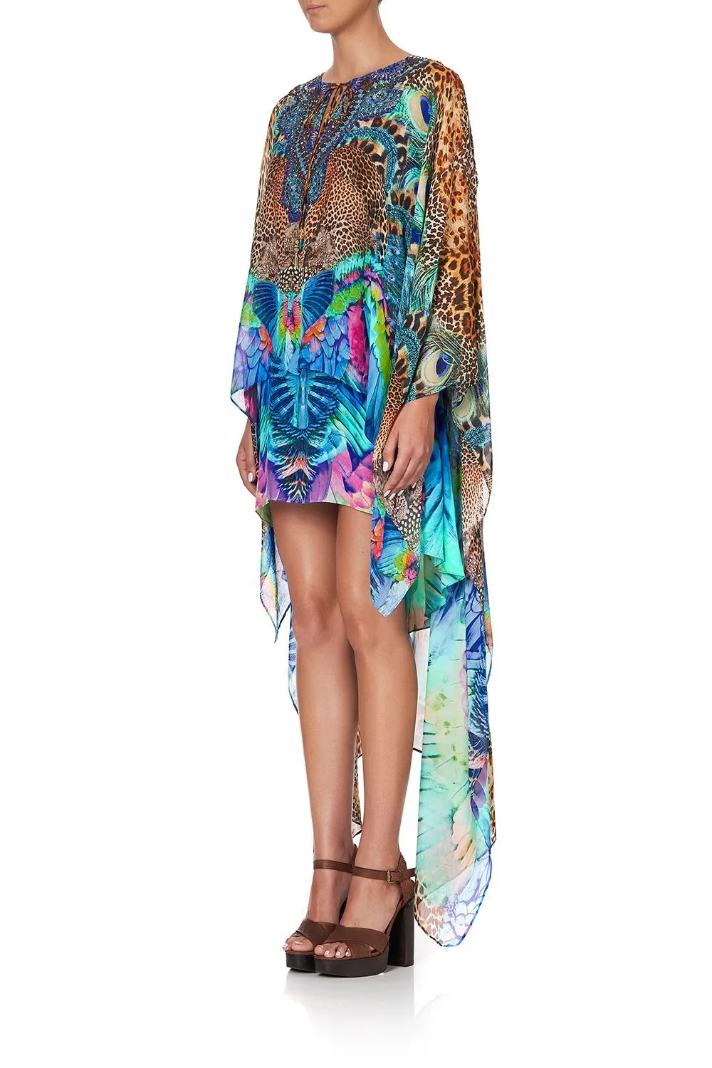 LONG SHEER OVERLAY DRESS MOTHER XANADU