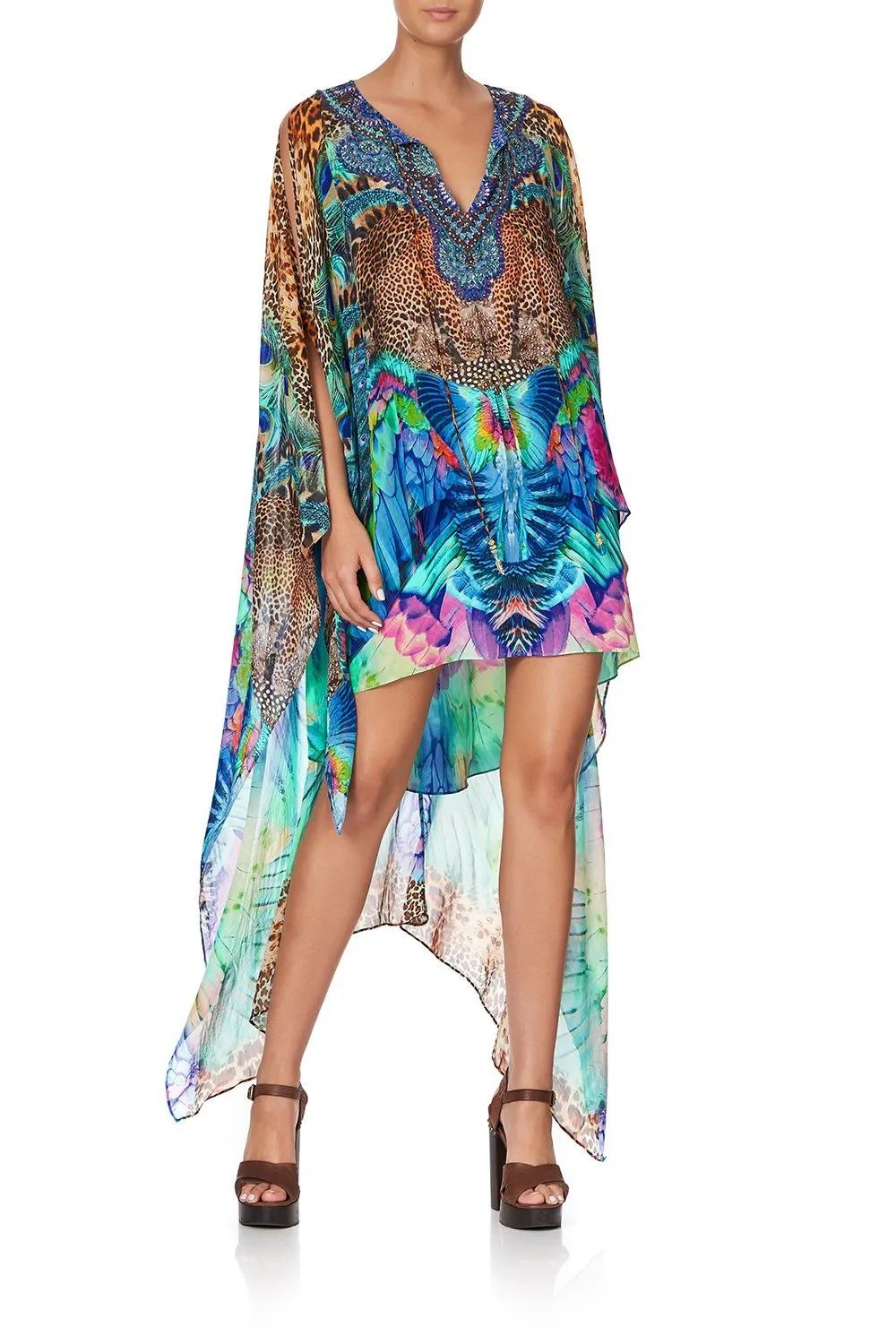 LONG SHEER OVERLAY DRESS MOTHER XANADU