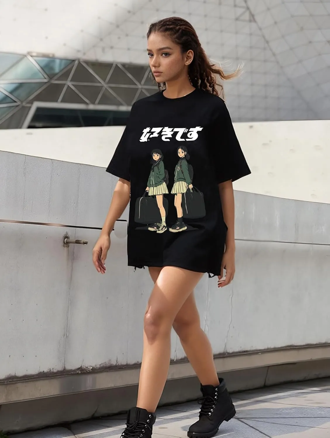 Oversized Graphic Tees Men Vintage Y2K Print Shirts Streetwear Unisex Harajuku T-Shirts