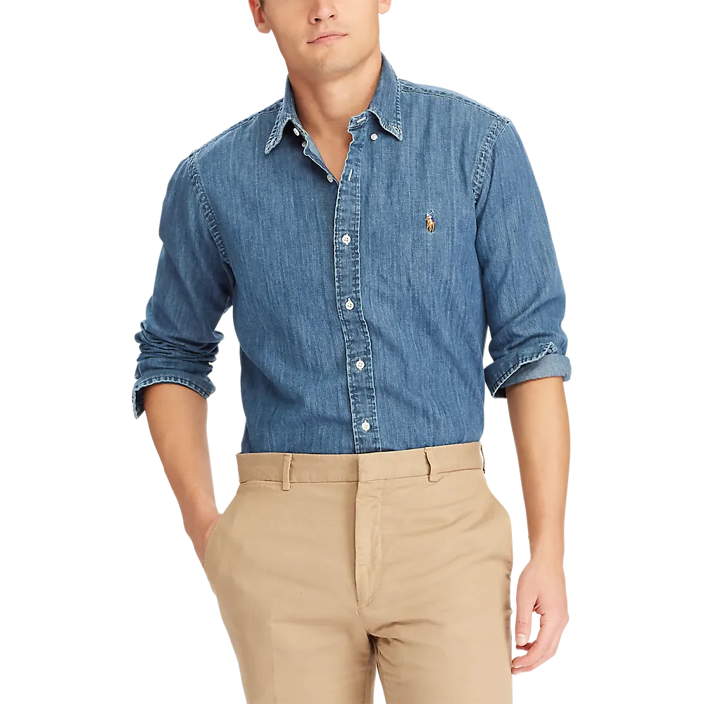 Polo Ralph Lauren Men’s Long Sleeve Sport Shirt – Classic Fit