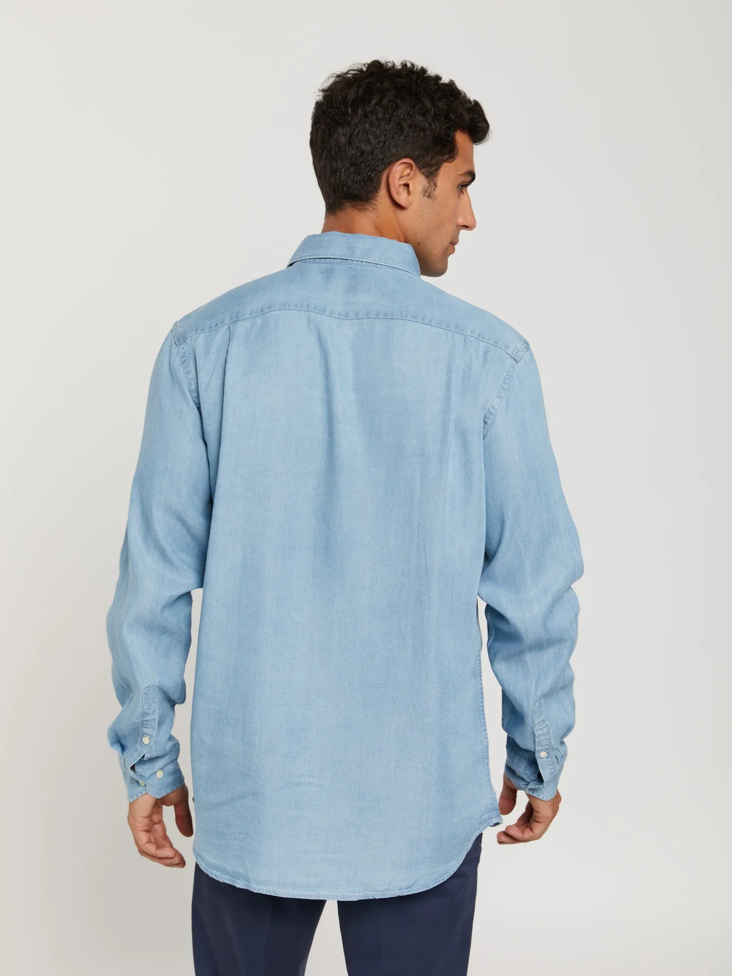 Regular fit denim capsule shirt
