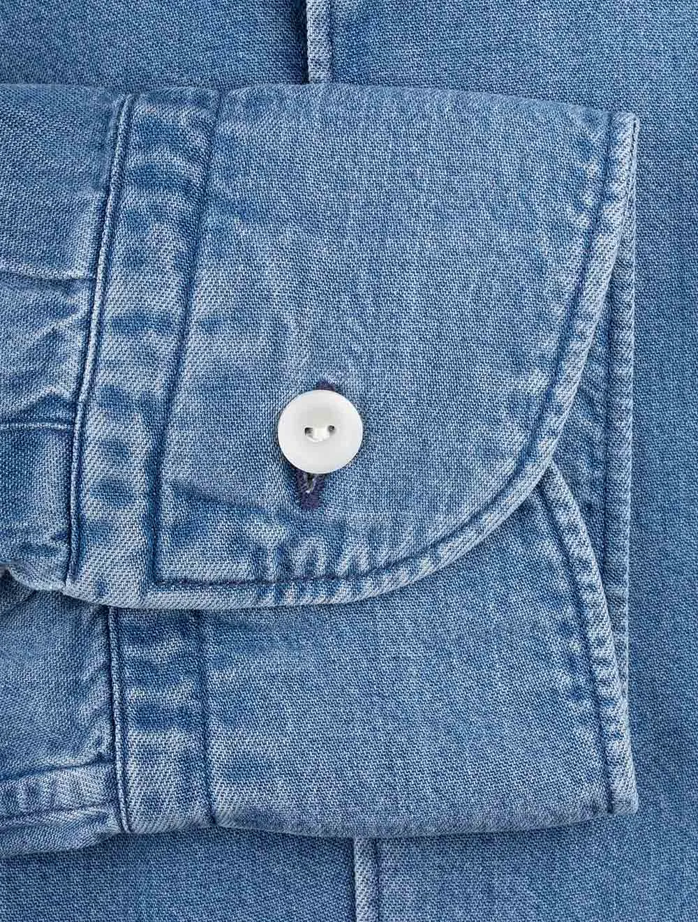 Slim Denim Shirt Denim