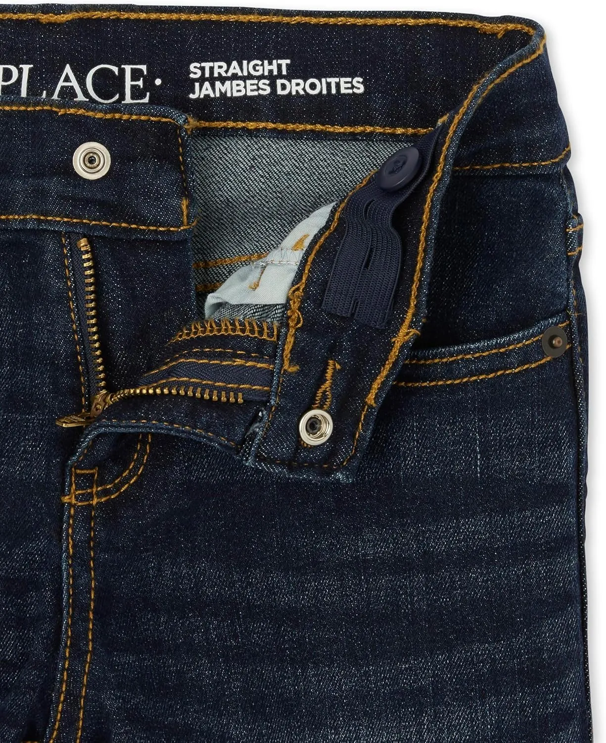 The Children's Place Boys' Stretch Straight Leg Jeans