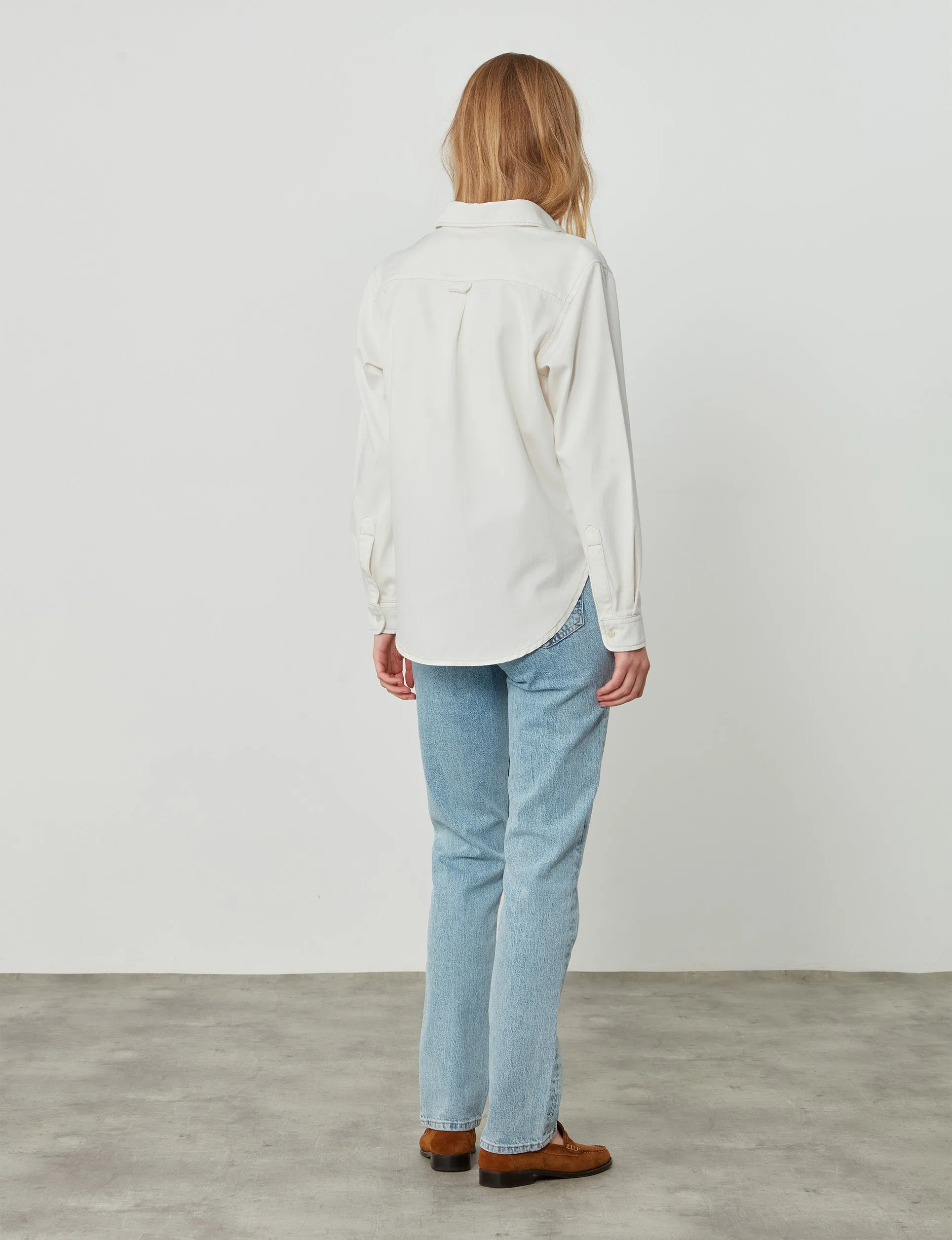 The Classic: Denim, Off-White