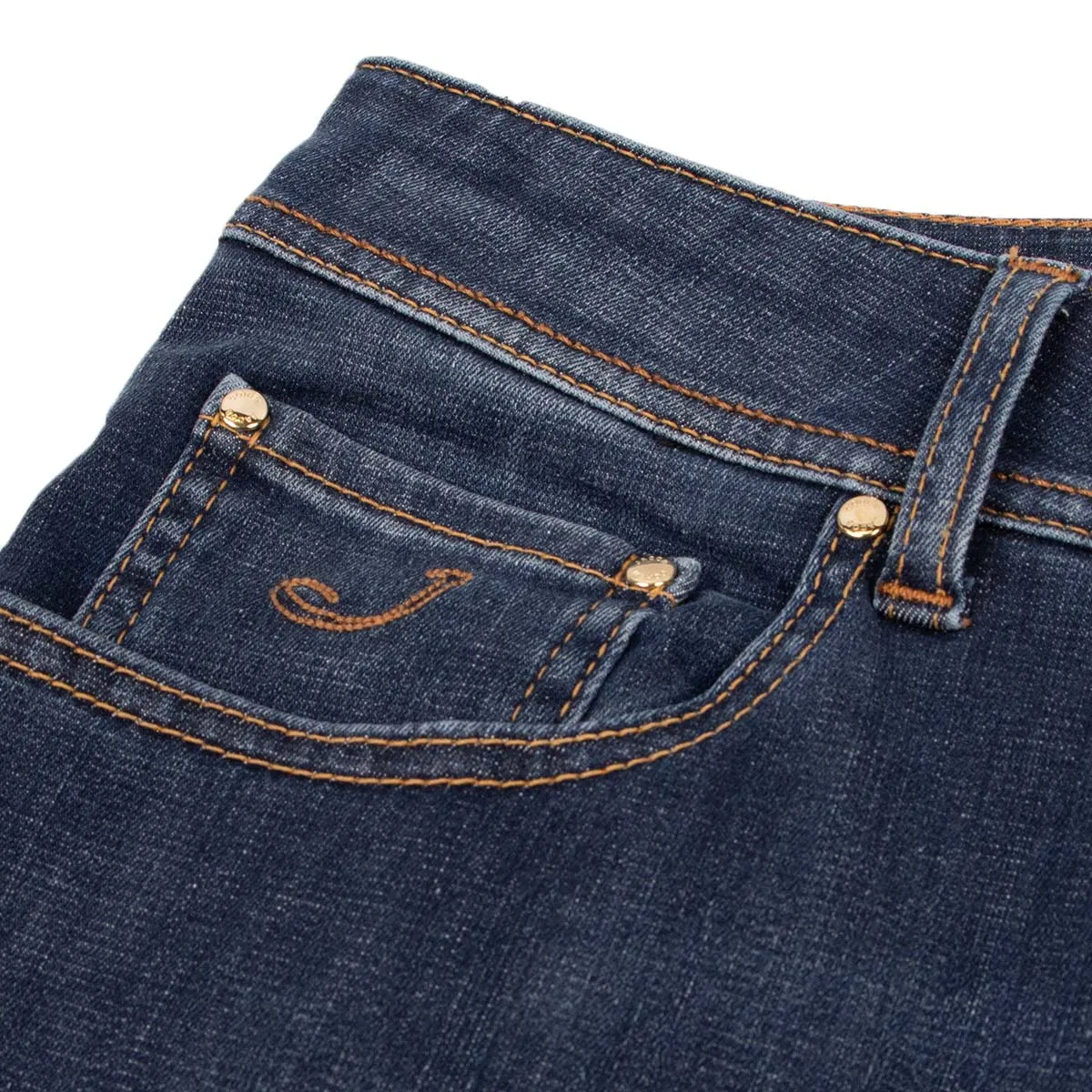 Vintage Mid Wash 'Eduard' Regular Fit Jeans