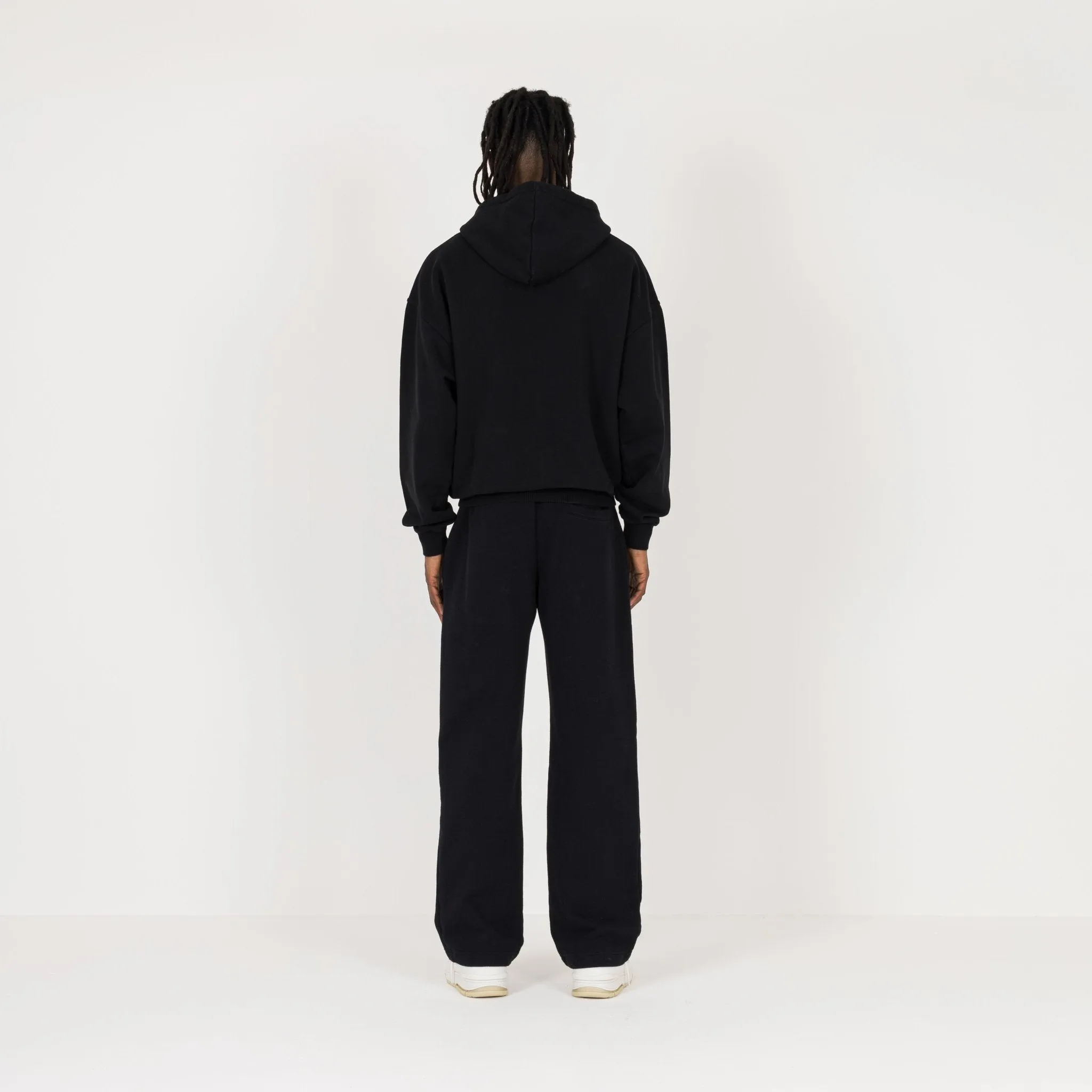 Zip Hoodie - Black